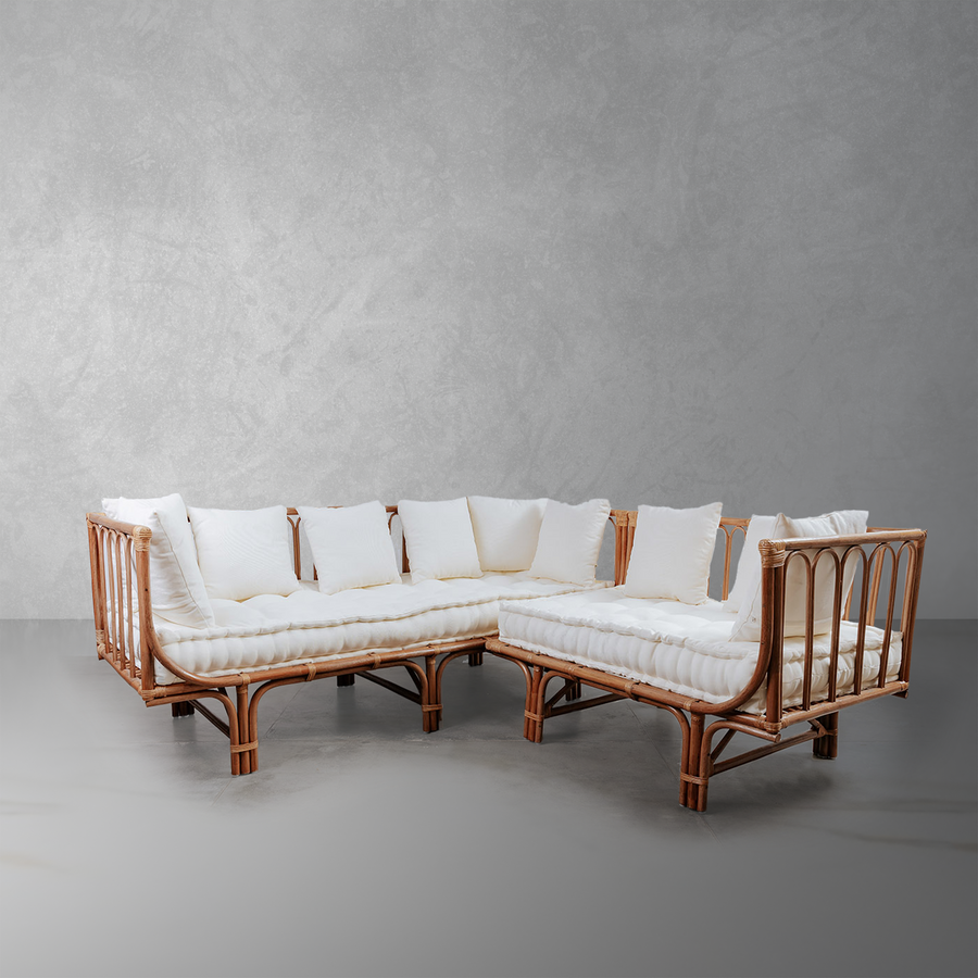 Rattan Tropisk Sectional-France & Son-FL1001-Sectionals-1-France and Son