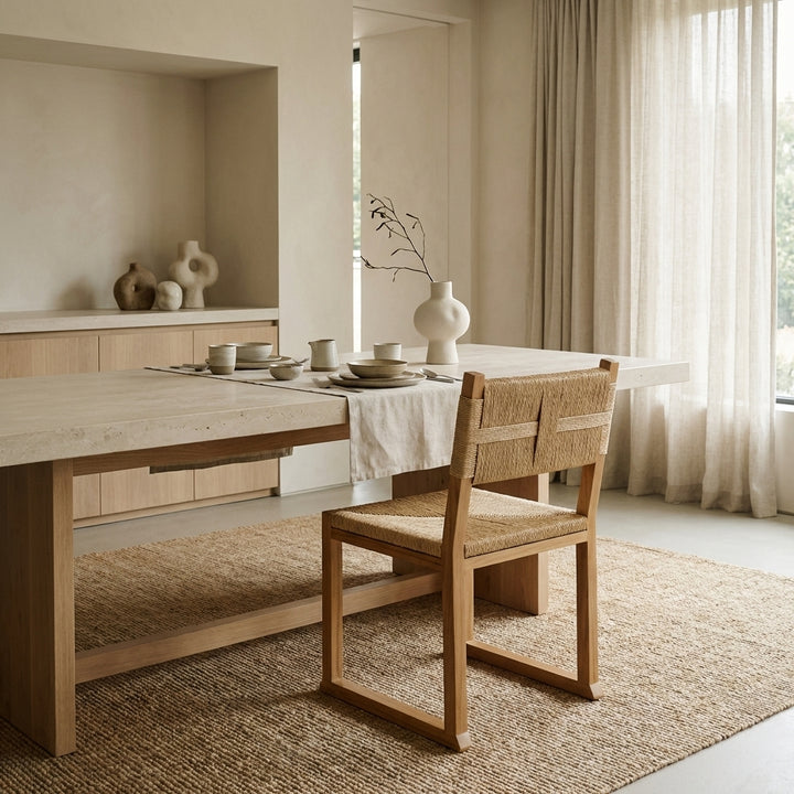 Curran Dining Chair - Ivory