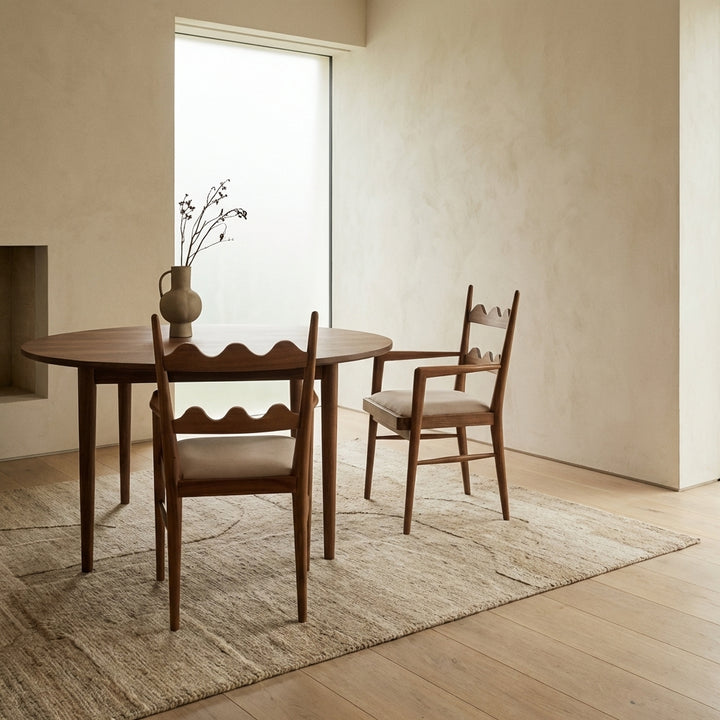 Charlotte Ripple Dining Armchair