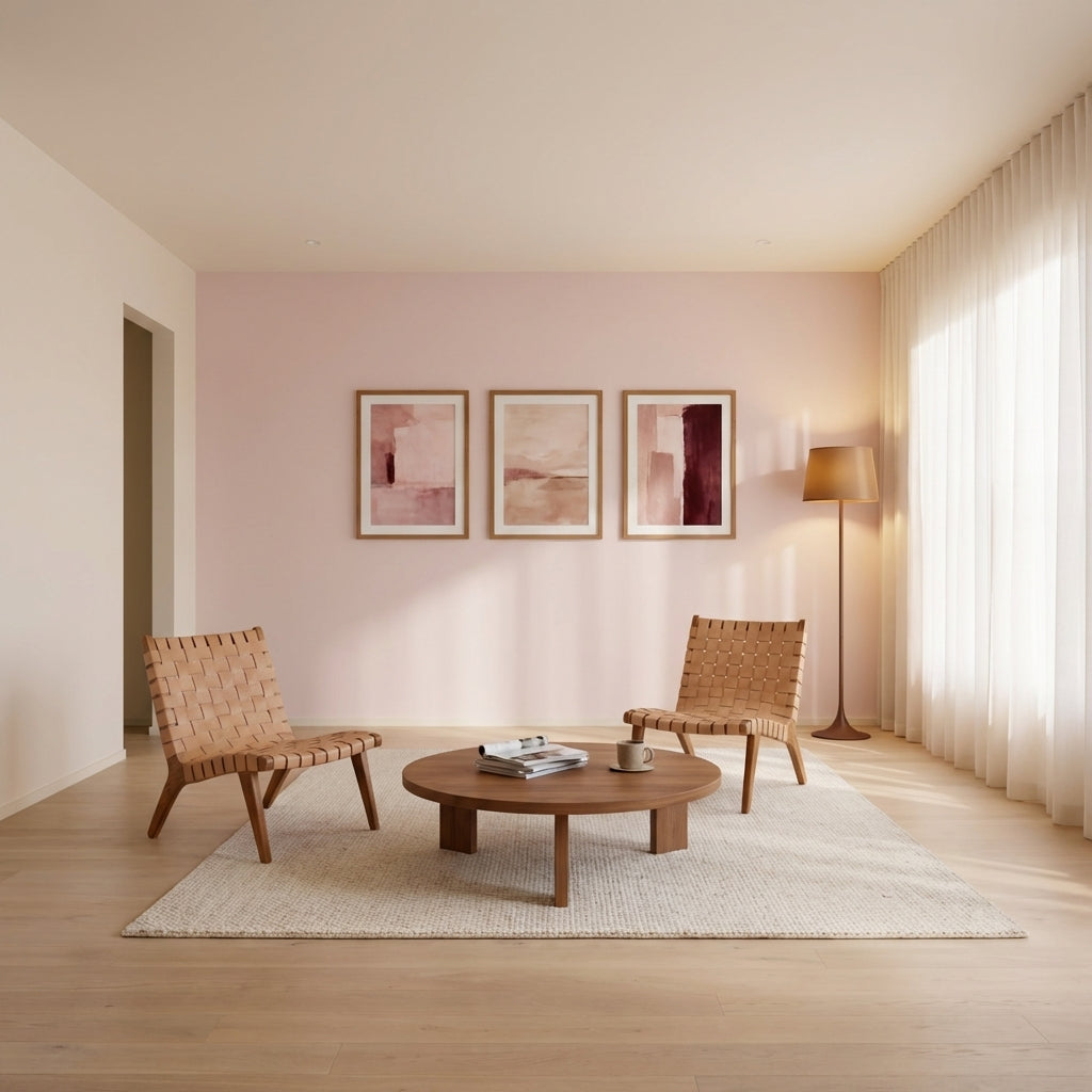 Risom Leather Lounge Chair
