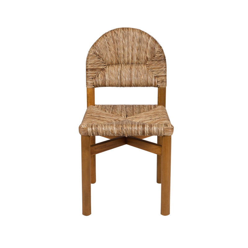Perriand Rounded Side Chair-France & Son-FL1091NTRL-ACA-Dining Chairs-1-France and Son