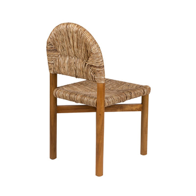 Perriand Rounded Side Chair-France & Son-FL1091NTRL-ACA-Dining Chairs-4-France and Son