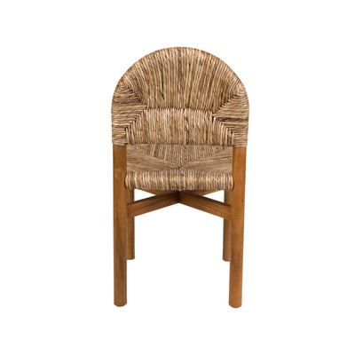 Perriand Rounded Side Chair-France & Son-FL1091NTRL-ACA-Dining Chairs-5-France and Son