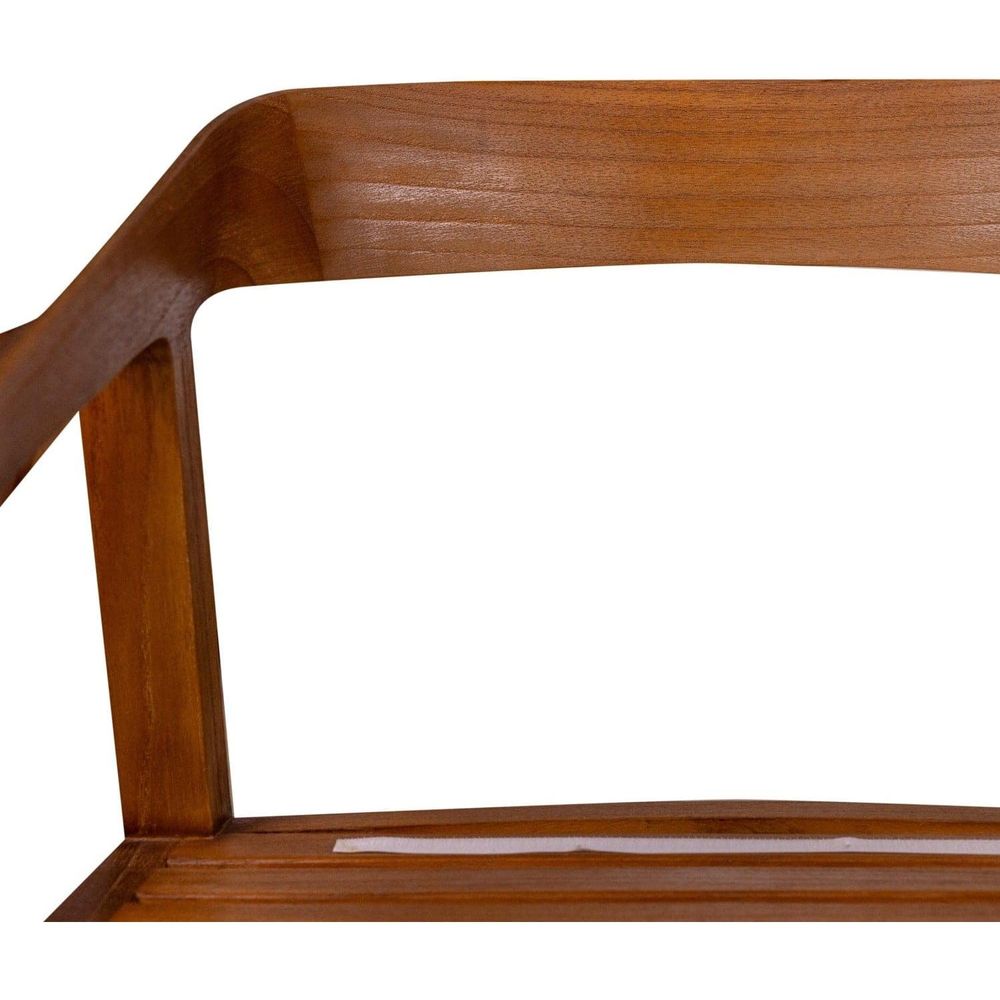 Fields Teak Dining Arm Chair with Cushion - Rental Price/Week