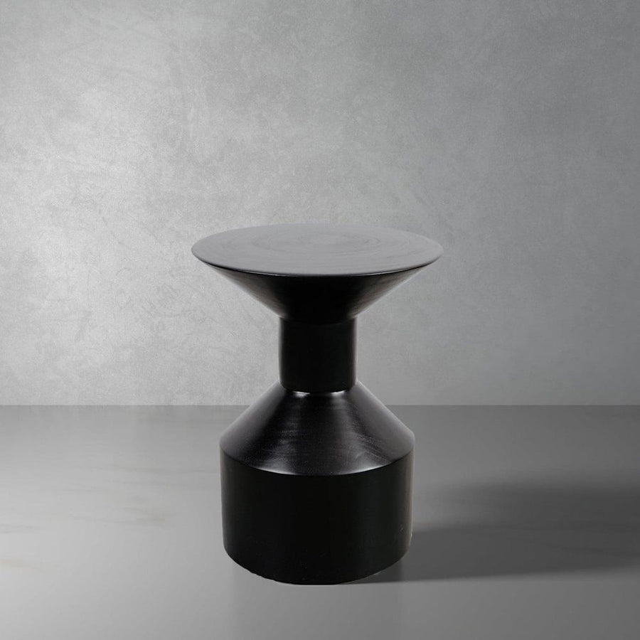 Parsa Side Table-France & Son-FL1132BLK-Side Tables-1-France and Son