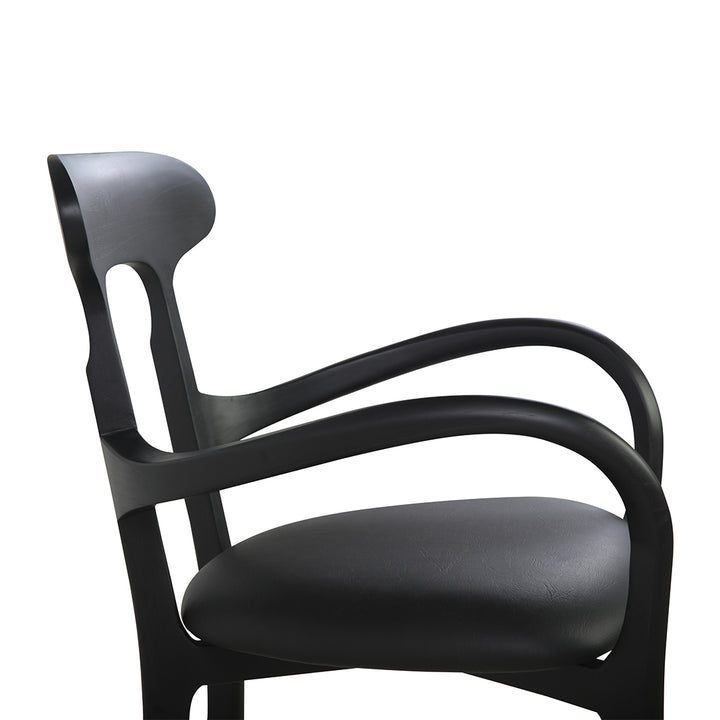 Kringle Teak Dining Chair - Leather