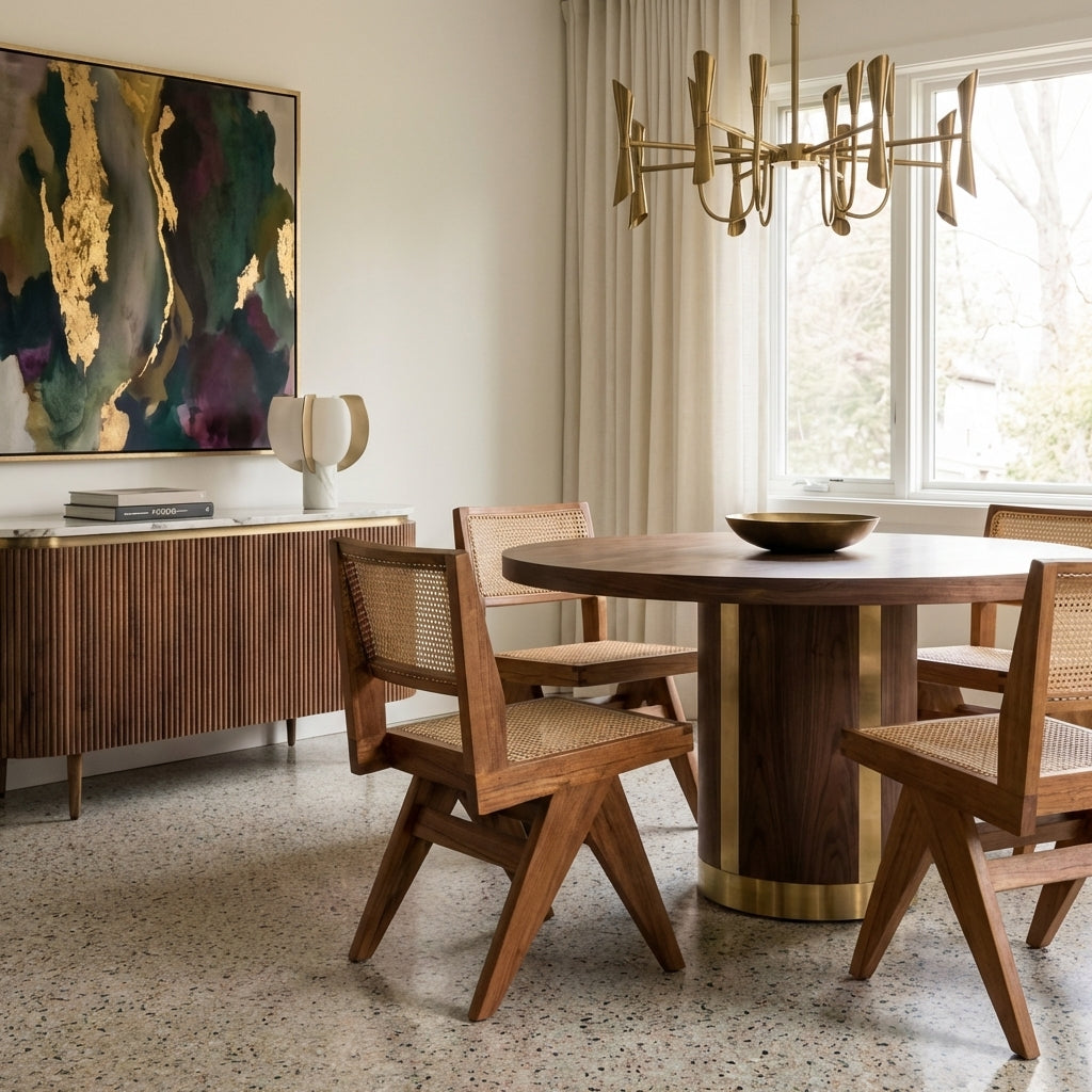 Jeanneret Dining Side Chair - Indoor / Outdoor France & Son