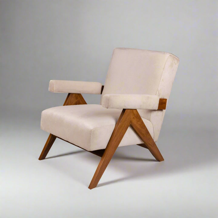 Jeanneret Upholstered Lounge Chair