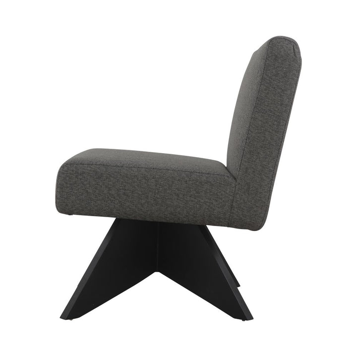 Pierre Jeanneret Armless Slipper Chair w/ X base