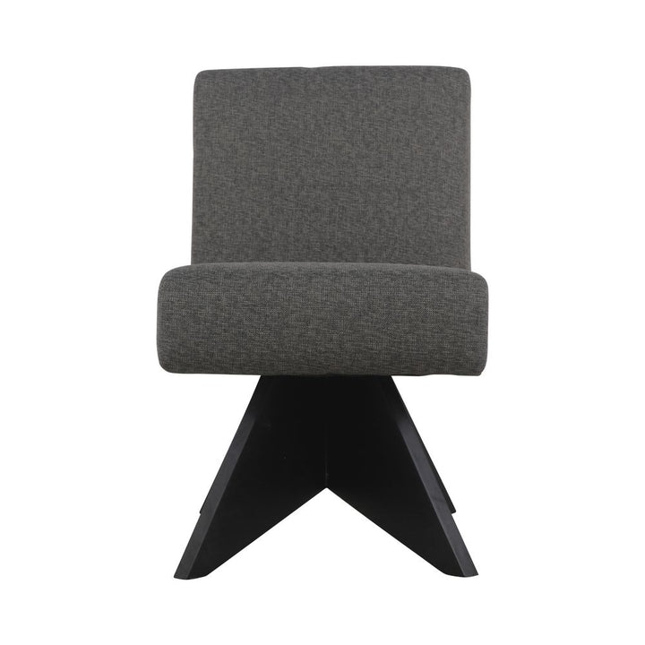 Pierre Jeanneret Armless Slipper Chair w/ X base