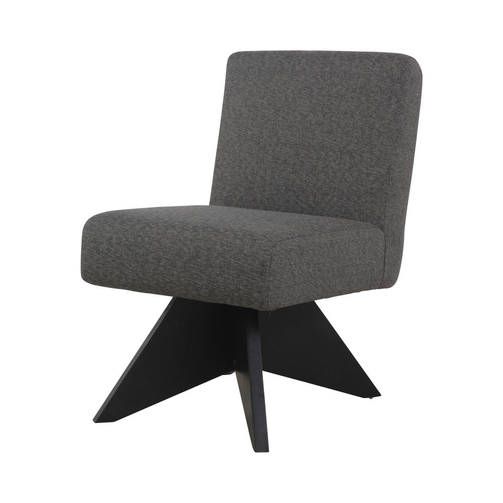 Pierre Jeanneret Armless Slipper Chair w/ X base