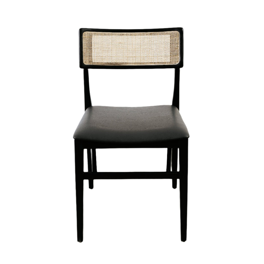 Razzia Cane Dining Chair with Seat Pad