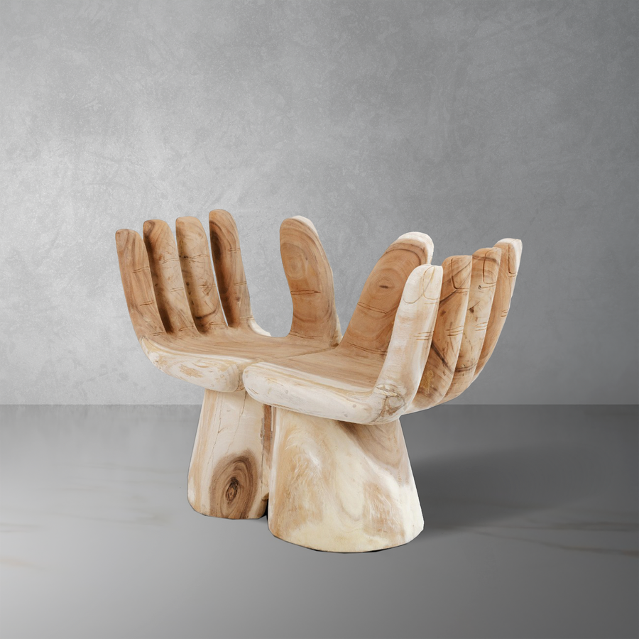 Helping Hands Bench-France & Son-FL1333RAW-Lounge ChairsNatural-1-France and Son