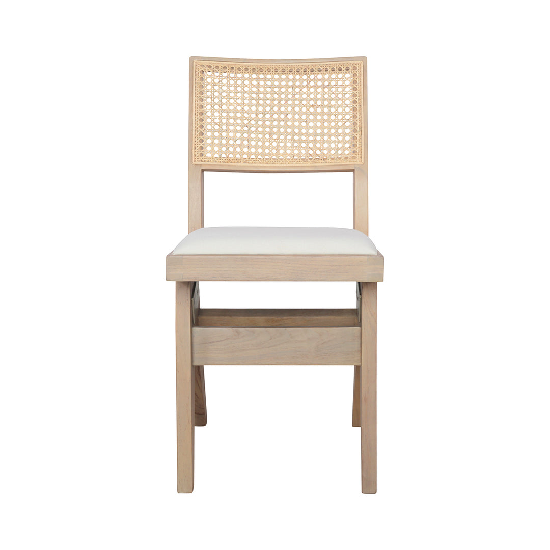 Jeanneret Dining Side Chair with Seat Pad