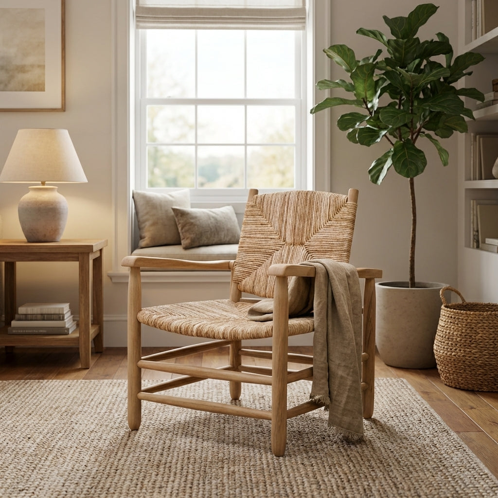 Charlotte Perriand Teak Lounge Chair