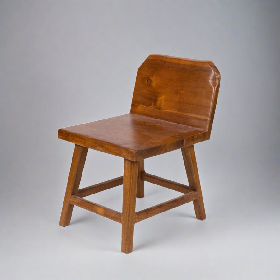 Live Edge Side Chair-France & Son-FL1392NTRL-Dining Chairs-1-France and Son
