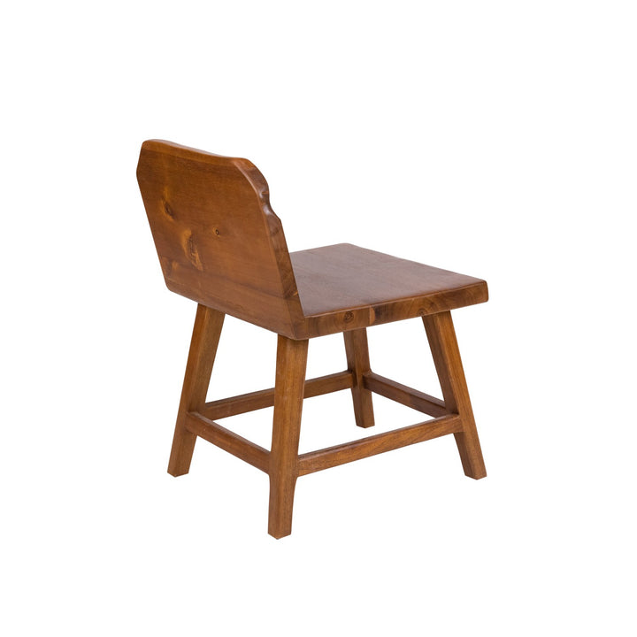 Live Edge Side Chair-France & Son-FL1392NTRL-Dining Chairs-3-France and Son