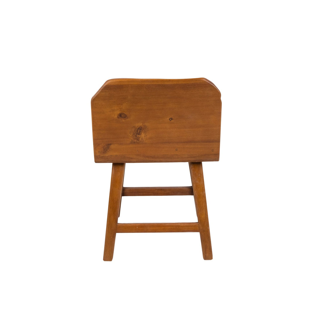 Live Edge Side Chair-France & Son-FL1392NTRL-Dining Chairs-6-France and Son