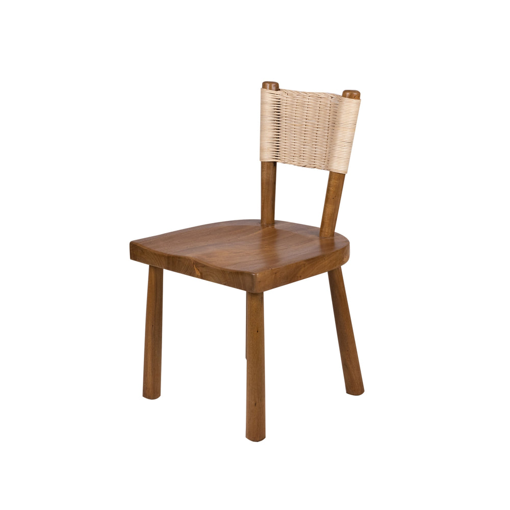 Scroll Dining Chair-France & Son-FL1393NTRL-2-France and Son