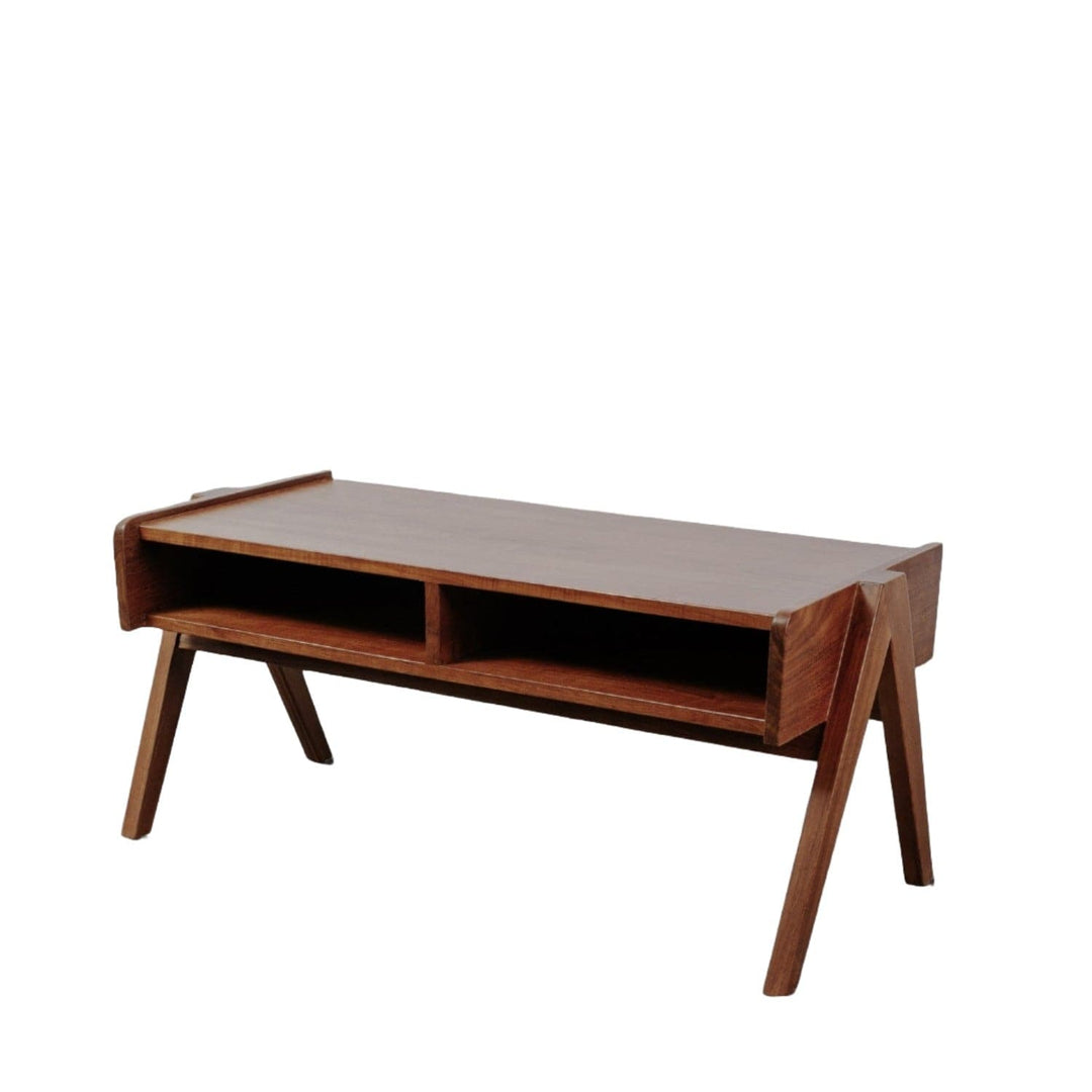 Jeanneret Teak Coffee Table-France & Son-FL1441-Coffee Tables-1-France and Son