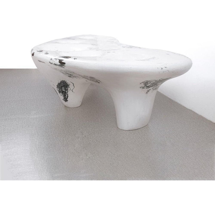 Amoeba Coffee Table Bench-France & Son-FL1446WHT-Coffee Tables-2-France and Son