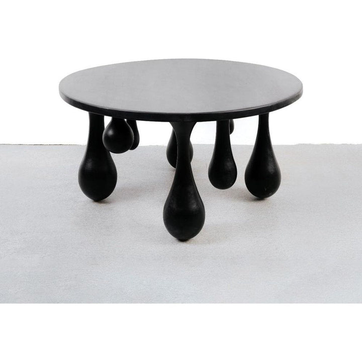 Drip Drop Coffee Table - Round-France & Son-FL1462BLK-Coffee Tables-6-France and Son