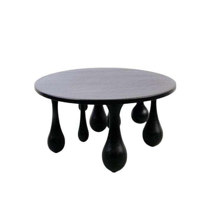 Drip Drop Coffee Table - Round-France & Son-FL1462BLK-Coffee Tables-1-France and Son