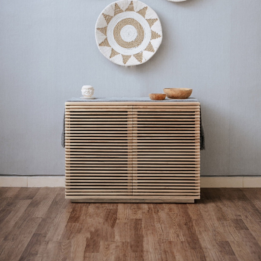 Jensen Slatted Teak Cabinet