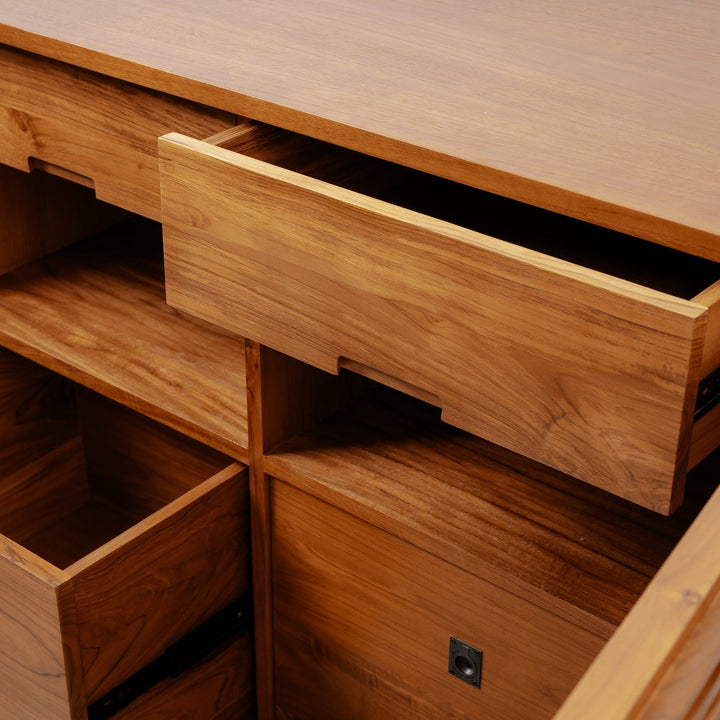 Jensen Slatted Teak Cabinet