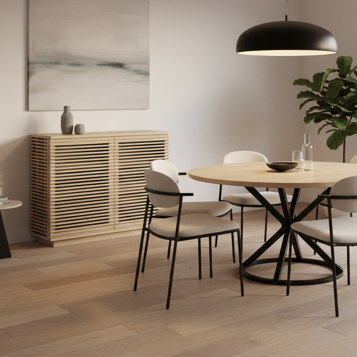 Jensen Slatted Teak Cabinet - Slim