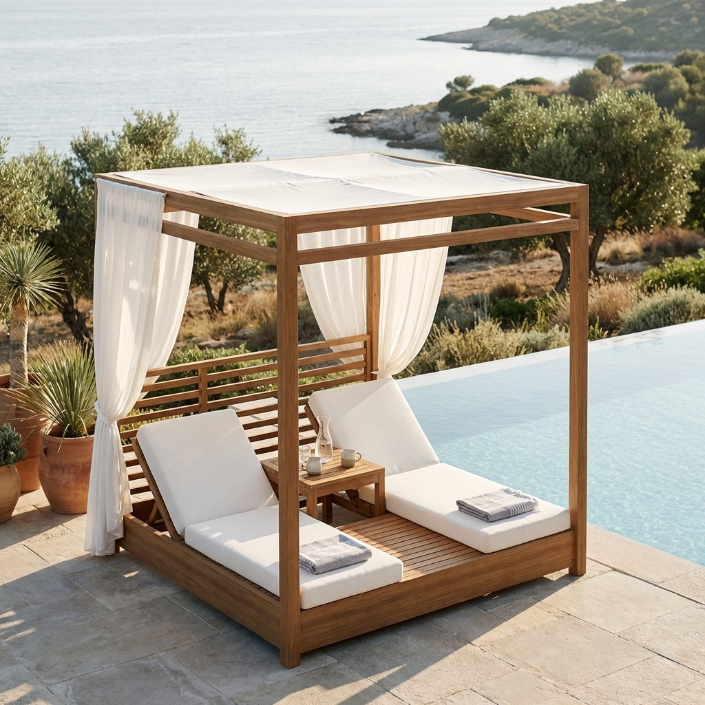 France and Son Savannah Sun Lounger - Thumbnail 2
