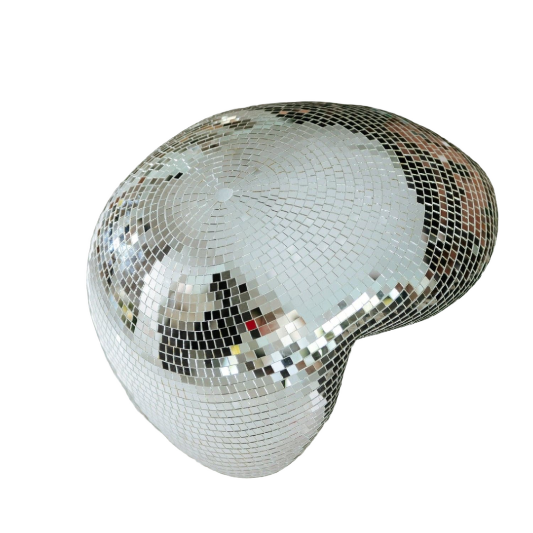 Melting Disco Ball Sculpture - Small