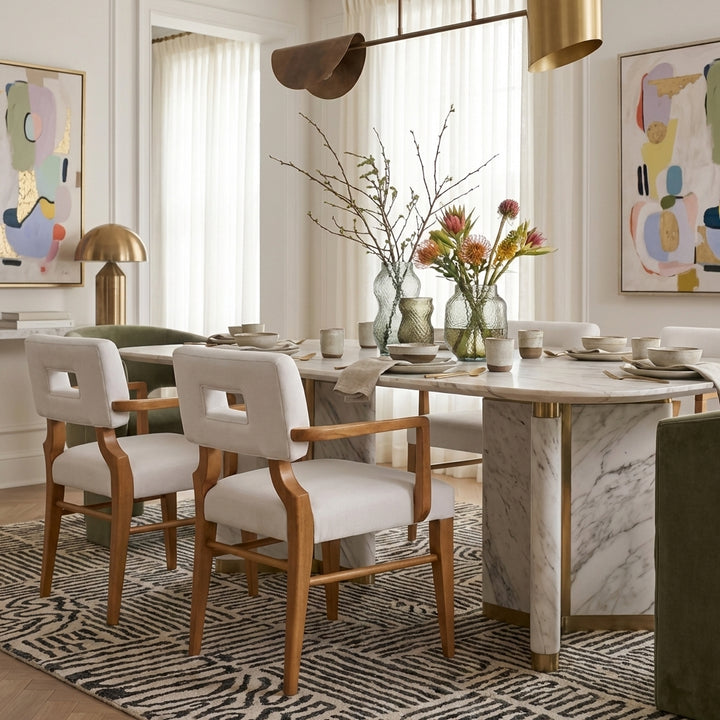 Golden Era Dining Arm Chair