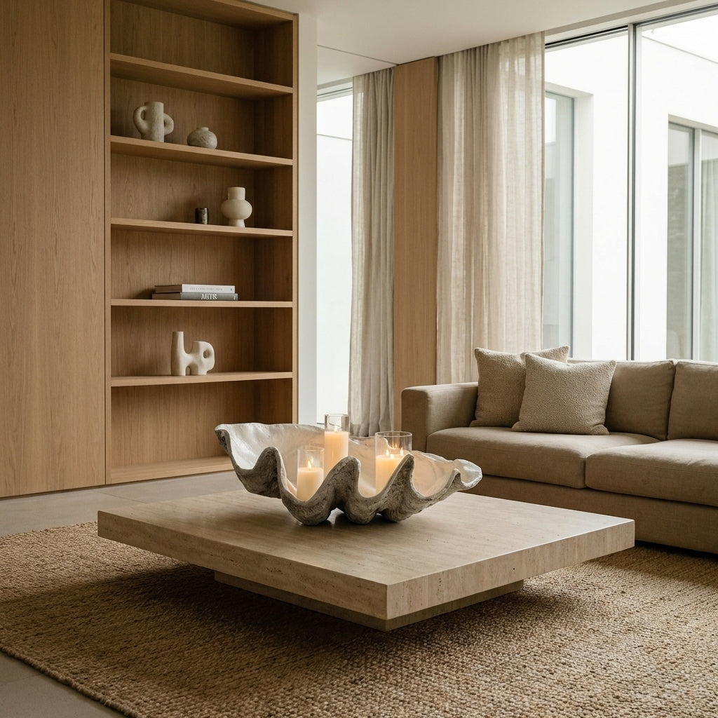 Giant Clam Shell Sculpture