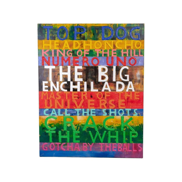 The Big Enchilada Oil on Canvas-France & Son-FL9107-Wall Art-1-France and Son
