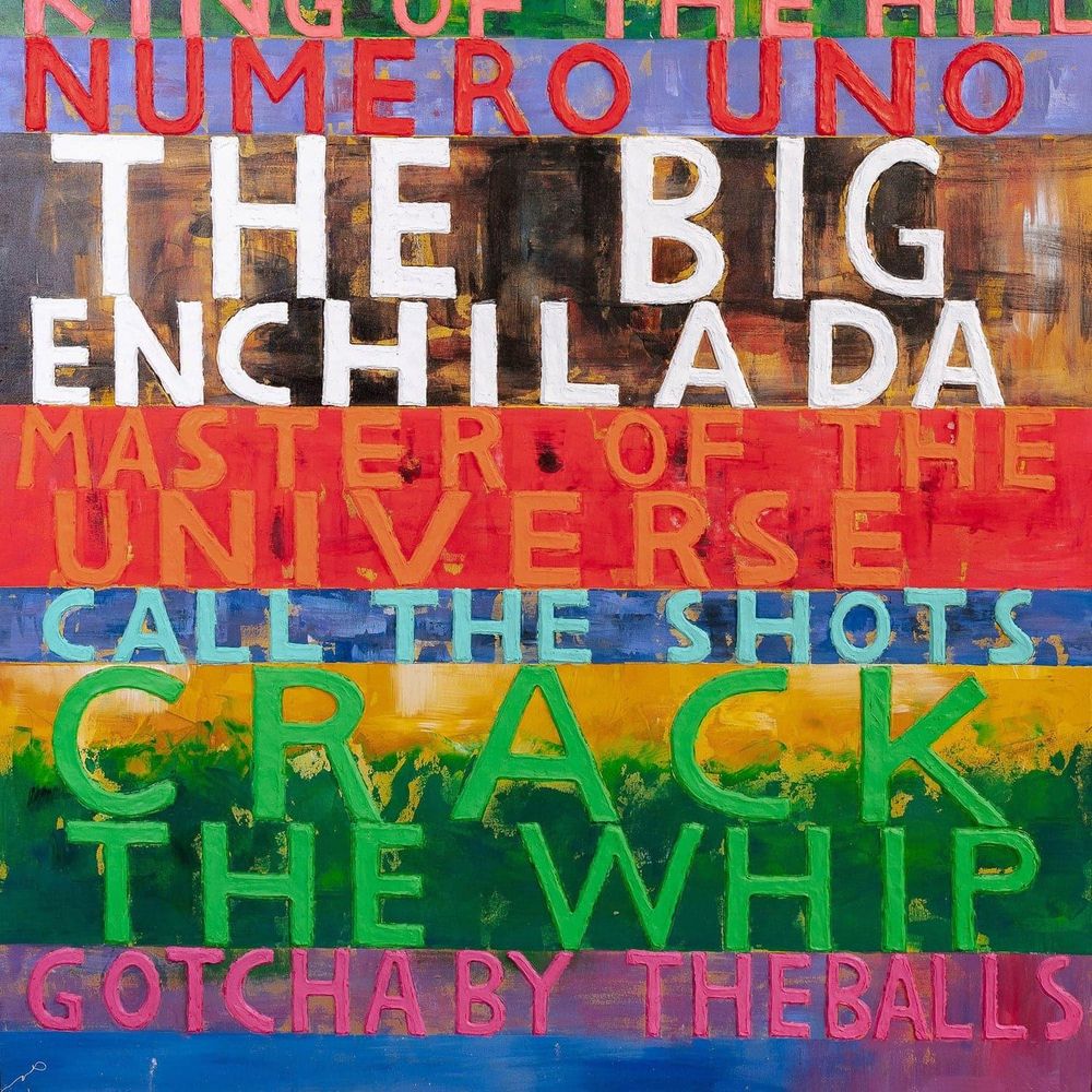 The Big Enchilada Oil on Canvas-France & Son-FL9107-Wall Art-2-France and Son