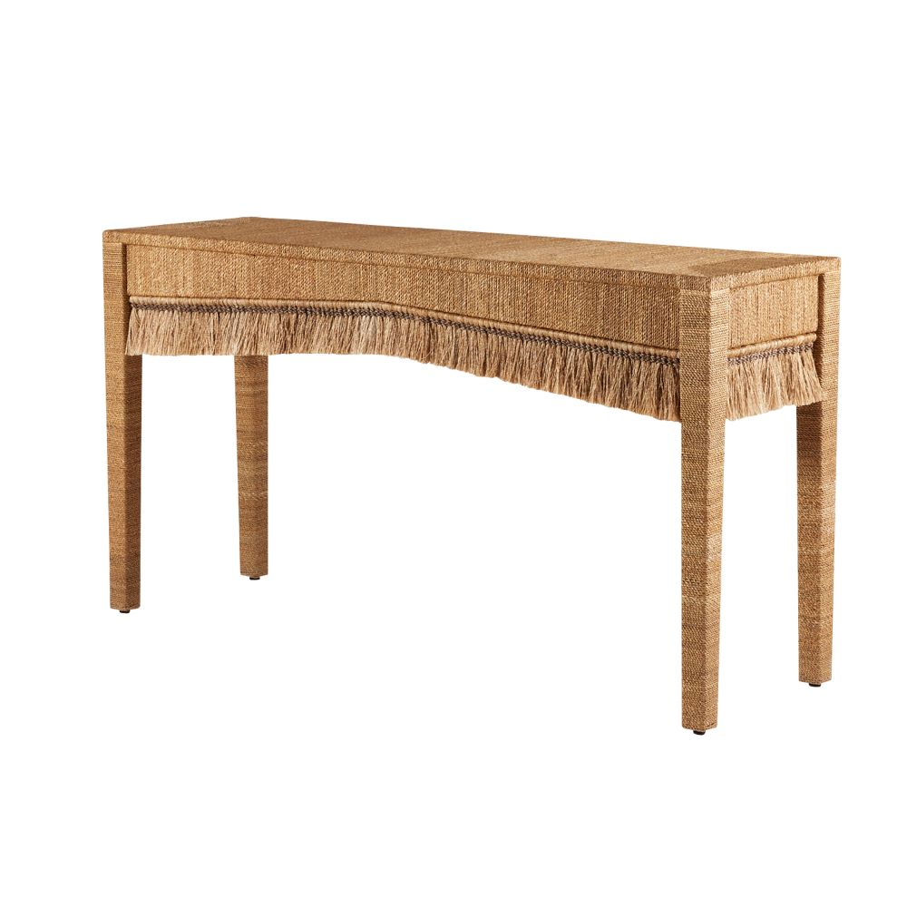 Rosette Console - Natural