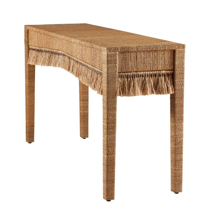 Rosette Console - Natural