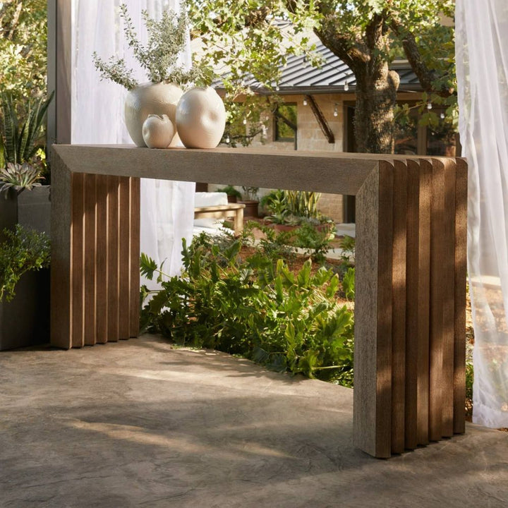 Outdoor Console Tables Sereno Outdoor Console - Brown