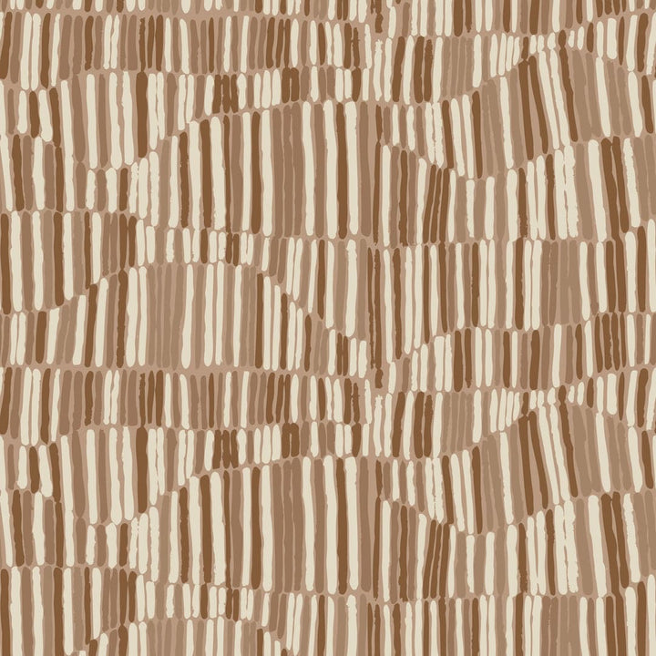 Jamaican Waves Wallpaper-Mitchell Black-MITCHB-WCFM10-CO-PM-10-Wall PaperPatterns Cocoa Brown-Premium Matte Paper-6-France and Son