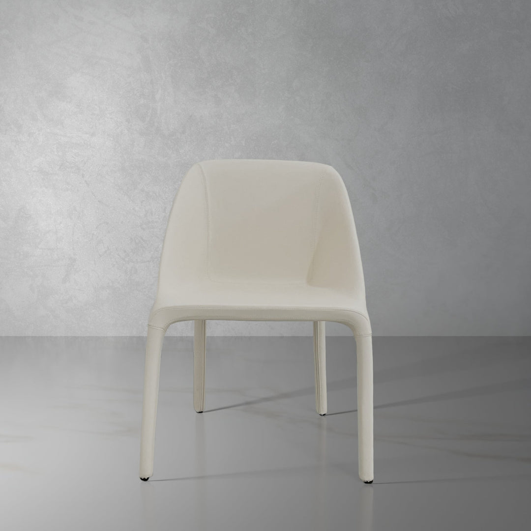 Mantra Dining Chair-France & Son-FMC019WHT-Dining Chairs-1-France and Son