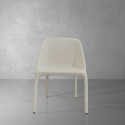 Mantra Dining Chair-France & Son-FMC019WHT-Dining Chairs-1-France and Son