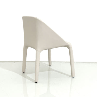 Mantra Dining Chair-France & Son-FMC019WHT-Lounge Chairs-4-France and Son