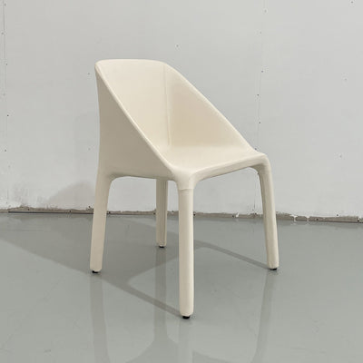 Mantra Dining Chair-France & Son-FMC019WHT-Lounge Chairs-6-France and Son