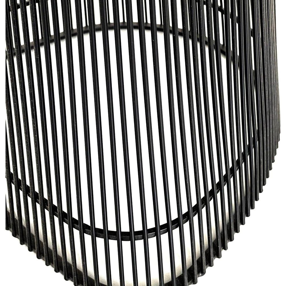 Platner Dining Chair-France & Son-FMC029BLKSS-Dining ChairsPolished Steel-9-France and Son