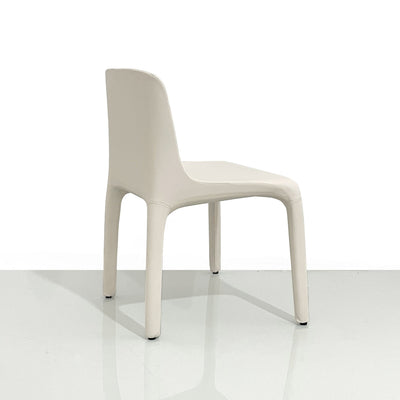 Mantra Side Chair-France & Son-FMC061WHT-Dining Side Chair-3-France and Son