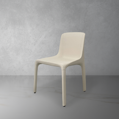 Mantra Side Chair-France & Son-FMC061WHT-Dining Chairs-1-France and Son