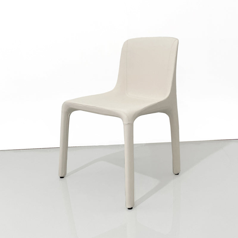 Mantra Side Chair-France & Son-FMC061WHT-Dining Side Chair-2-France and Son