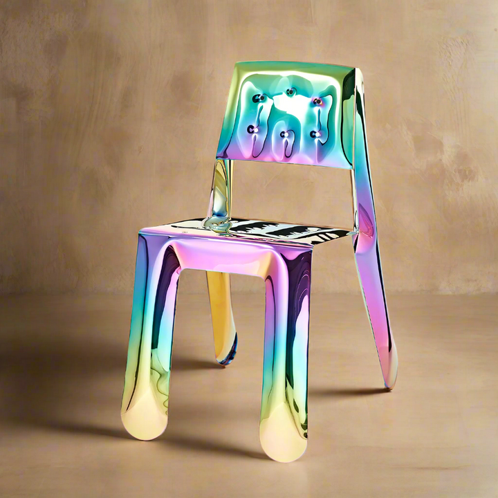 Balloon Dining Chair - Limited Edition Oil Slick