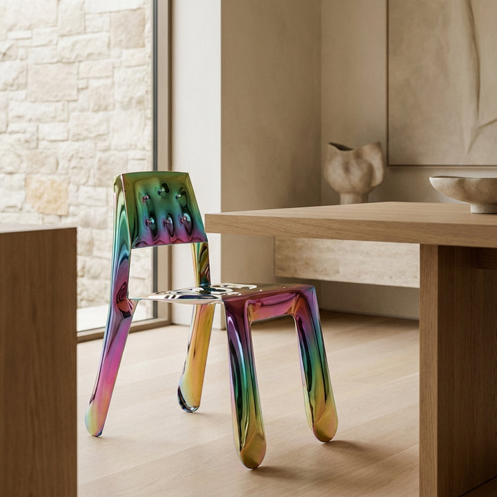 Balloon Dining Chair - Limited Edition Oil Slick